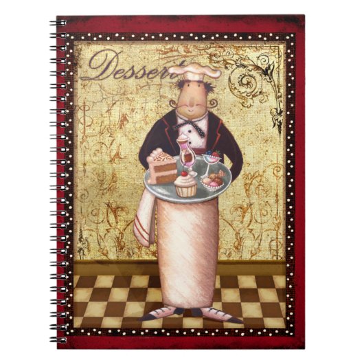 シェフのデザート ノートブック (正面)