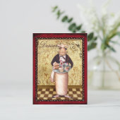 シェフのデザート ポストカード (スタンド正面)