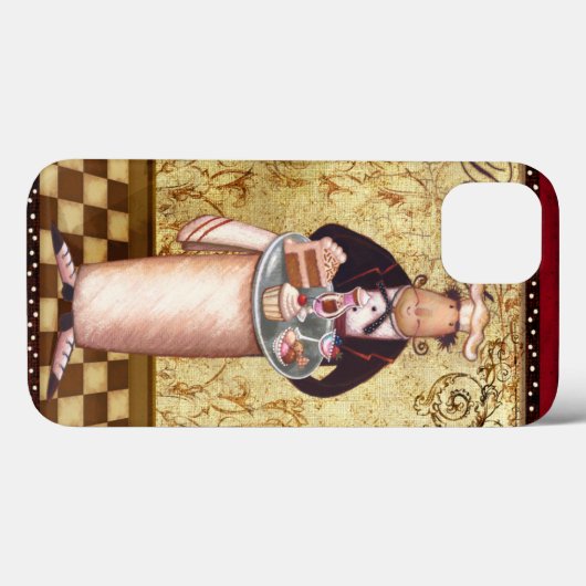 シェフのデザート Case-Mate iPhoneケース (裏面 (横))