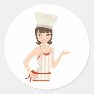 シェフのバスト ラウンドシール