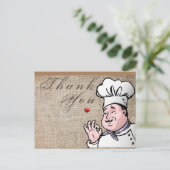 シェフのポストカード ポストカード (スタンド正面)