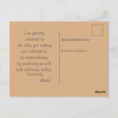 シェフのポストカード ポストカード (裏面)