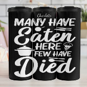 シェフのユーモア食べ:，死んだものは少ない タンブラー