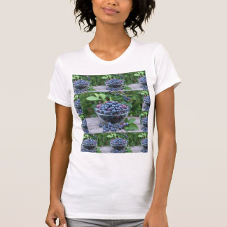 シェフの台所料理のブルーベリーの野菜のレシピ Tシャツ