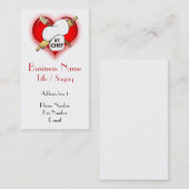 シェフの名刺 名刺 (正面/裏面)