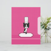 シェフの子猫レシピページ – 図解入りの、写真付きの (スタンド正面)