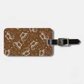 シェフの帽子が付いている料理パターン ラゲッジタグ (正面横)