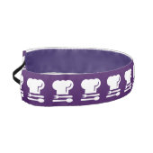 シェフの帽子のToqueのBlancheのフォーク及びスプーン料理用の1.5" アスレチックヘッドバンド (左)