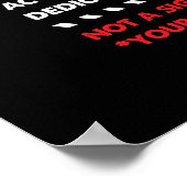 シェフの栄養の事実 ポスター (角)