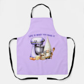 シェフの格言ライフを作る エプロン (正面)