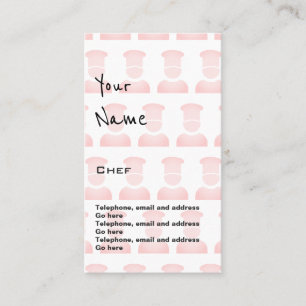 シェフの正札を"エコーします" 名刺