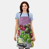 「シェフの準備」がまだ生きている エプロン (着用した状態)