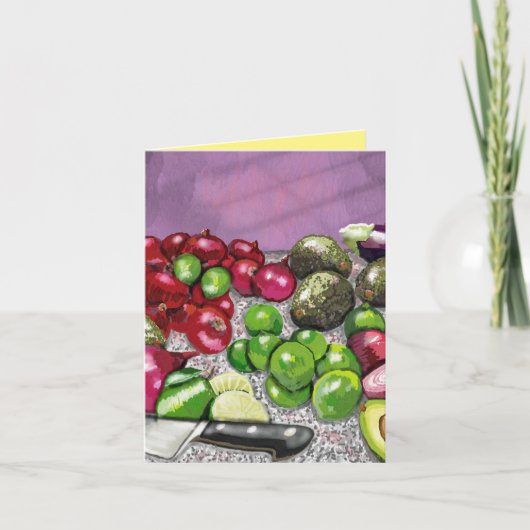 「シェフの準備」がまだ生きている ノートカード (正面)