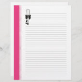 シェフの猫が並ぶレシピ (正面/裏面)