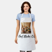 シェフの秘密 – キッチンエプロンの達人» エプロン (着用した状態)