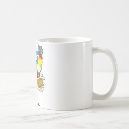 シェフの積み重ね コーヒーマグカップ (右)