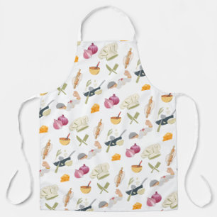 シェフの職業パパパターン エプロン