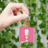 シェフの芸術大きいKeychain キーホルダー (手)