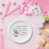 『シェフの詩を信じおもしろいろ』 ペーパープレート (パーティー)