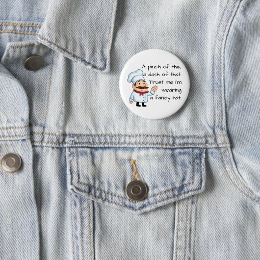 シェフの詩を信頼おもしろいする 缶バッジ (インサイチュ)