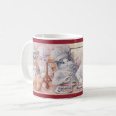 シェフの車軸旗のマグ コーヒーマグカップ (正面左)