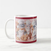 シェフの車軸旗のマグ コーヒーマグカップ (左)