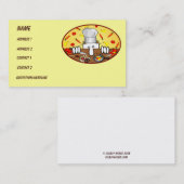 シェフのKilroyの名刺 名刺 (正面/裏面)