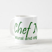 シェフのNaokoによって曇らされるマグ コーヒーマグカップ (正面左)