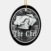 シェフのToque セラミックオーナメント (右)