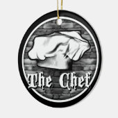 シェフのToque セラミックオーナメント (左)