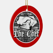 シェフのToque セラミックオーナメント (右)