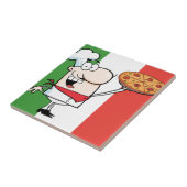 シェフはピザを遅らせます タイル (側面)