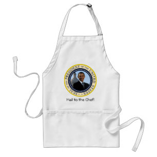 シェフへのあられ! 大統領のなBBQのエプロン スタンダードエプロン