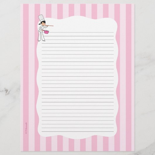 シェフをテーマにしたマニュアルページ (正面)