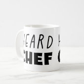 シェフを聞いた コーヒーマグカップ (正面左)