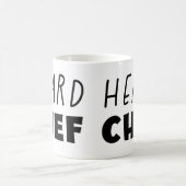 シェフを聞いた コーヒーマグカップ (中央)