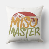 シェフを解放 – 「みそマスター」数々のカラー クッション (裏面)