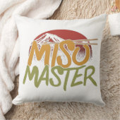 シェフを解放 – 「みそマスター」数々のカラー クッション (ブランケット)