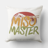 シェフを解放 – 「みそマスター」数々のカラー クッション (正面)