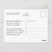 シェファードセーブルラフ色 – コレクタブル ポストカード (裏面)