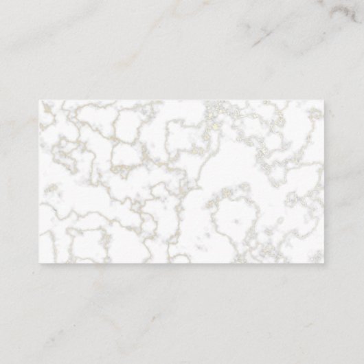 シェフアイコン | ベーキングの材料とツール 名刺 (裏面)