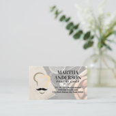 シェフアイコン | ベーキングの材料とツール 名刺 (スタンド正面)