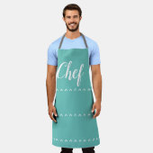 シェフアクア エプロン (着用した状態)