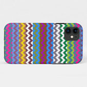 シェフアステカロンのジグストライプラスパターン6 Case-Mate iPhoneケース (裏面(横))