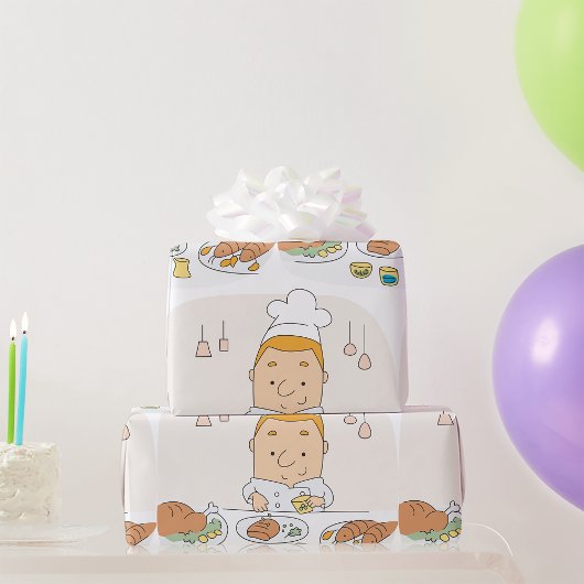 シェフアットワークラッピング紙 ラッピングペーパー