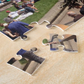 シェフィールドの平和庭園 ジグソーパズル (側面)