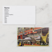 シェフィールドハードウェアは、「Dickinsons」Comからの43をめっきします 名刺 (正面/裏面)