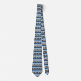 シェフィールド島ライトハウス、コネチティカットMens Tie ネクタイ