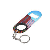 シェフィールド建物 キーホルダー栓抜き (裏面アングル)