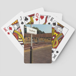 シェフィールド駅 トランプ